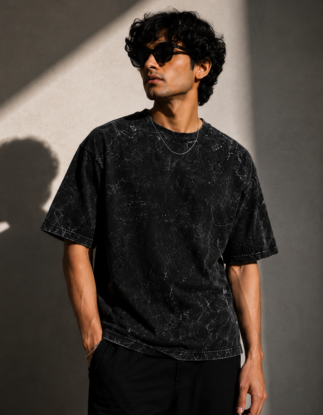 Acid Washed Oversized Tee